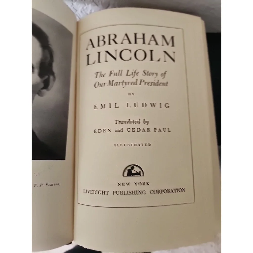 Vintage Abraham Lincoln The Full Life Story of Our Martyred President‎ 1949 USA